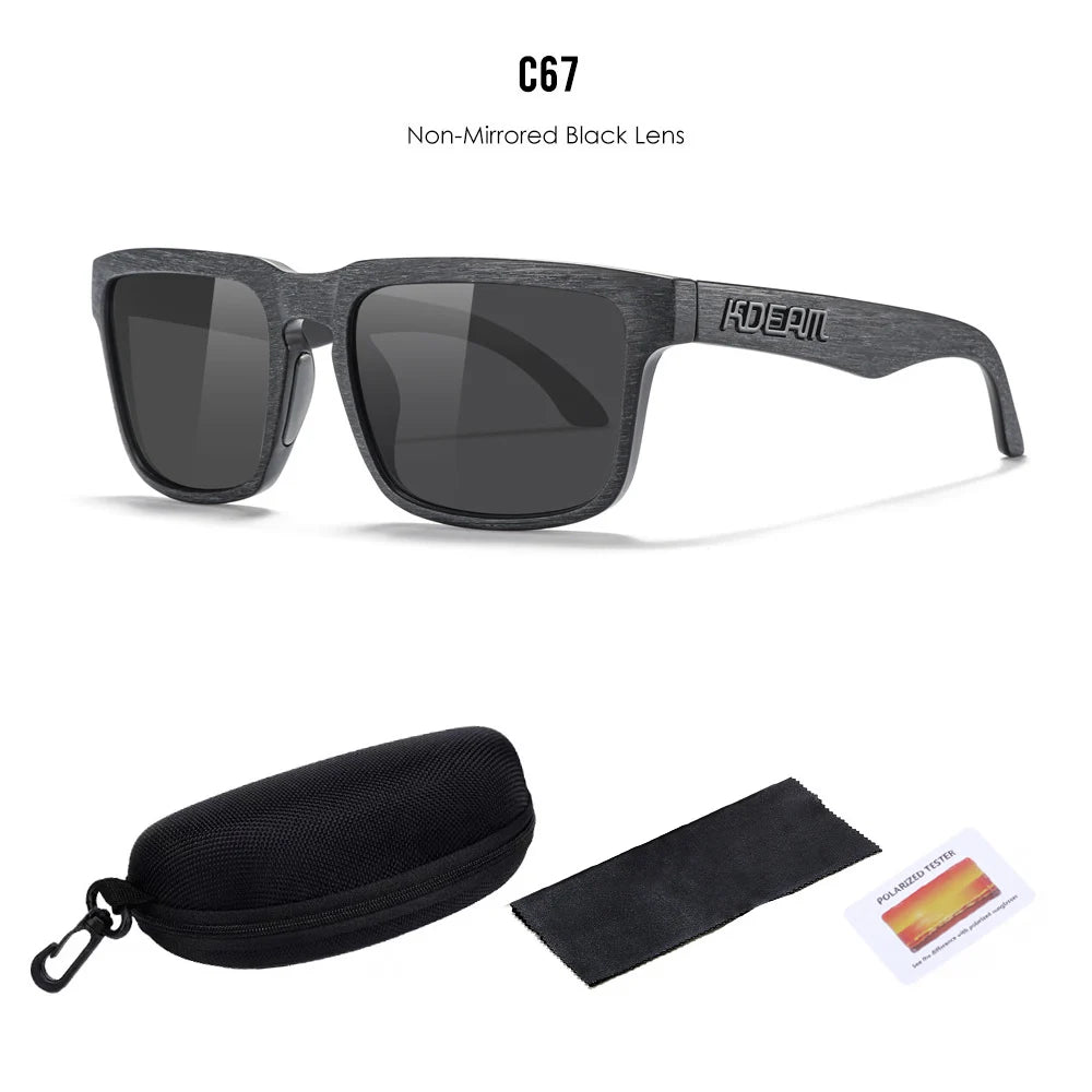 2025 KDEAM™️ Polarized Sunglasses for Men Women Fashion Unisex Brand Trendy Outdoor Eyewear for Couple Mirror red lens
