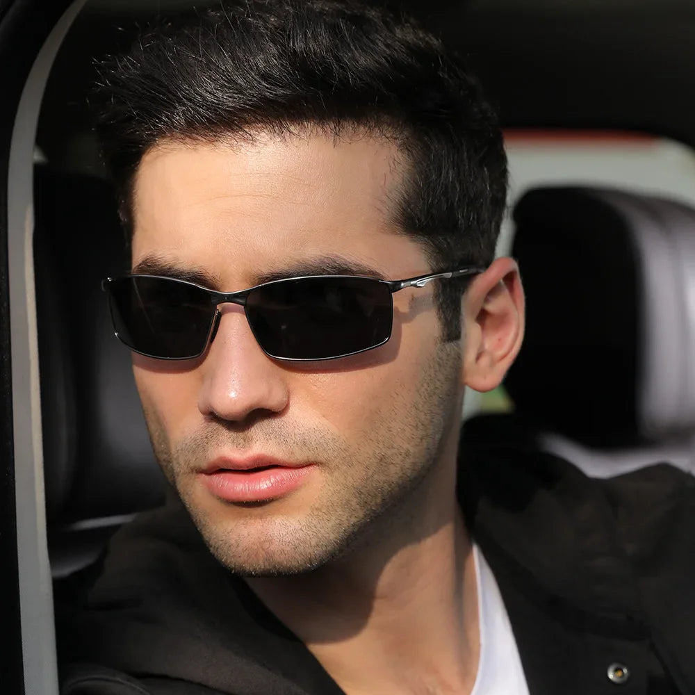 AORON™️Polarized Sunglasses Men's/Women Driving Mirror Sunglasses Metal Frame Goggles UV400 Anti-Glare Sunglasses Wholesale