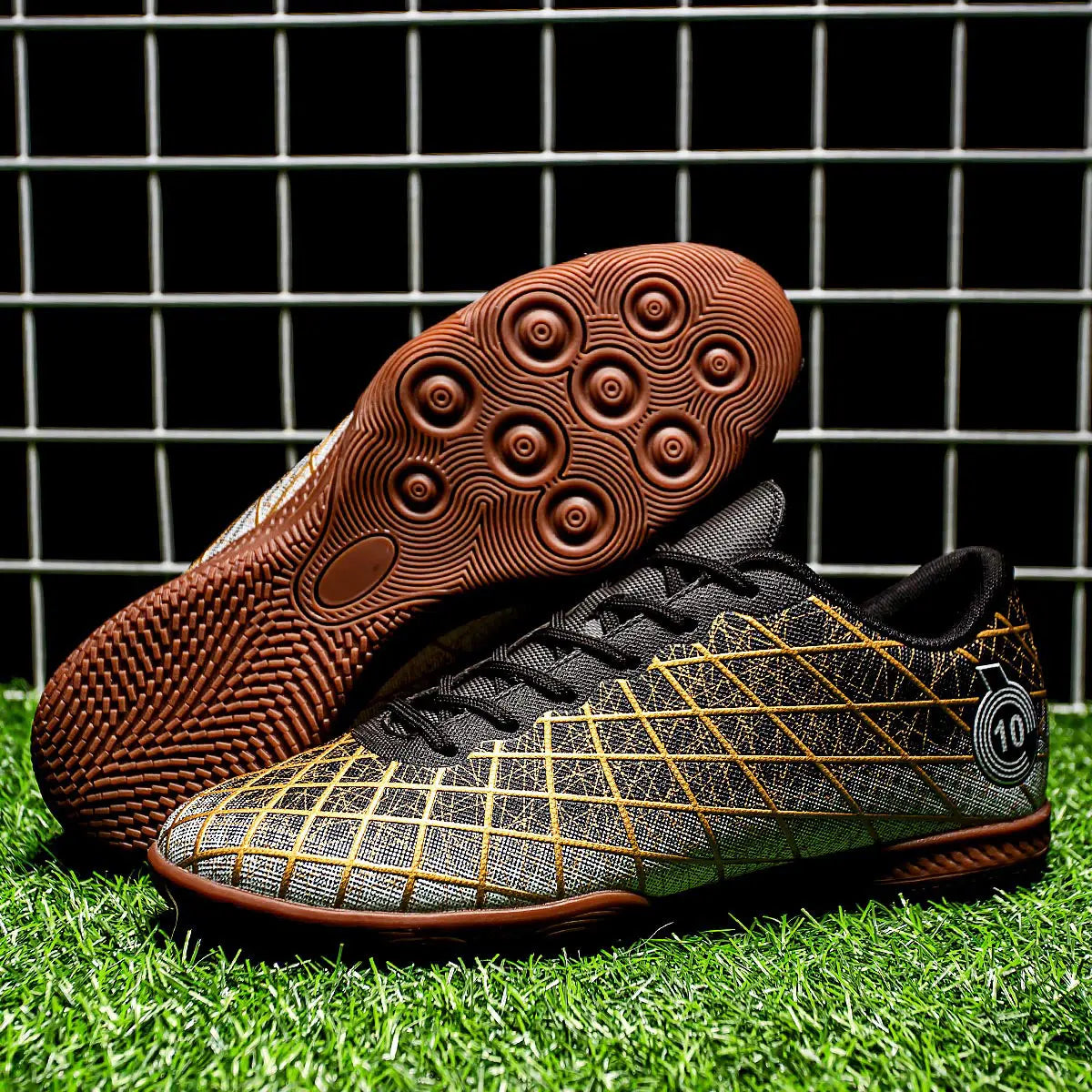 INDOOR™ Men Futsal Football Boots Indoor Football Boots Society Sports Cleats Casual Professional Training High Quality Football Shoes