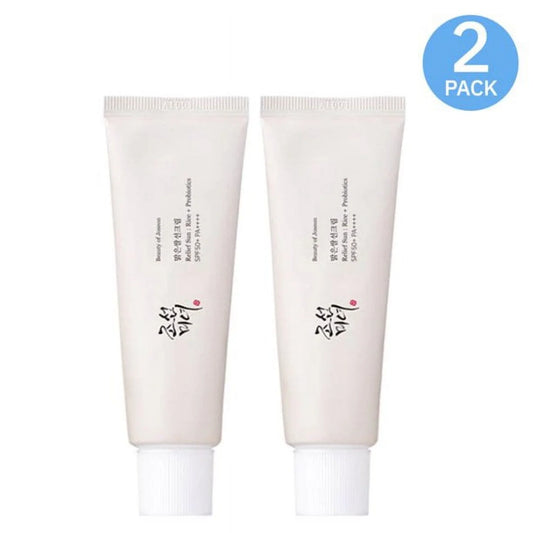 OXISUN ™Joseon Relief Sun Rice + Probiotics Sunscreen SPF 50+ PA+, 50ml (2-PACK)