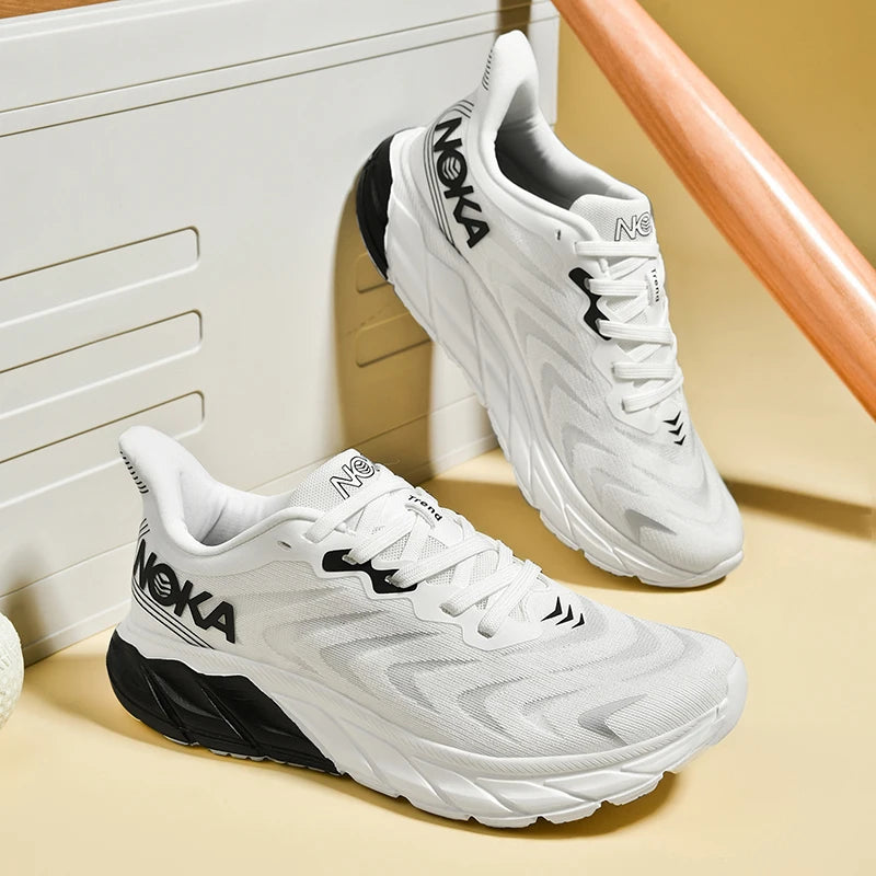 NOKA™ Men's Shoes Breathable Lightweight Running Shoes, Comfortable Outdoor Sports Casual Man Sneakers, Non-slip, Wear Resistant