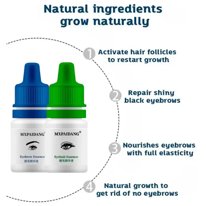 LASHGROW™ |Fast Eyebrow/Lash Growth Serum, Anti Hairs Loss Product, Letting You Have a Fuller and Thicker Eyebrows and Lashes, Lengthening Serum