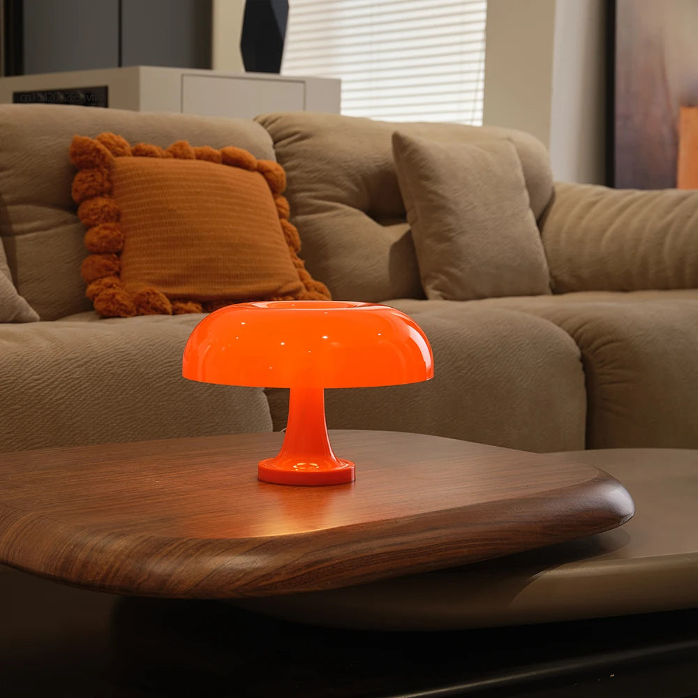 MUSHAMP™ Stunning Mushroom Table Lamp, Modern Bauhaus Art, Bedroom Bedside Table Lamp, Danish Designer Decorative Table Lamp