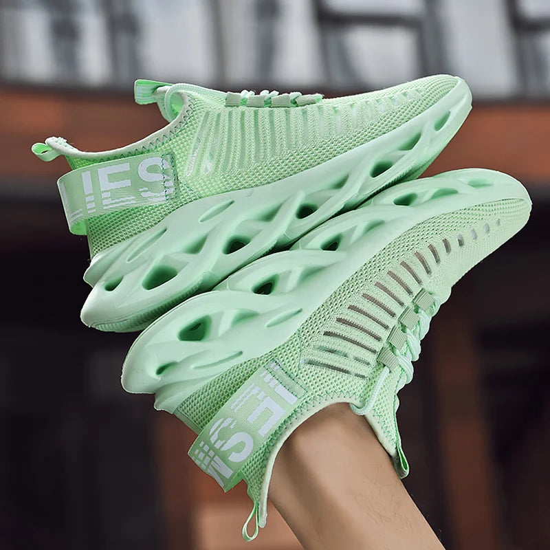FOOTLUX™ Men Shoes Comfortable Sneakers Breathable Running Shoes for Women Mesh Tennis Sports Shoes Outdoor Air Waling Casual