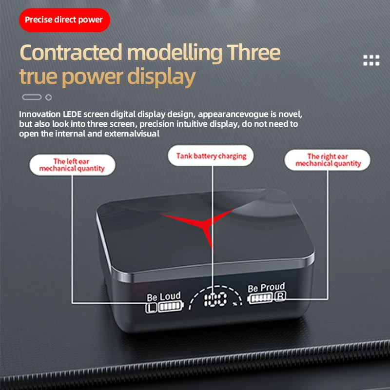 EAR OF ™ Wireless Headphones Bluetooth 5.3 Touch Control Earphones Sport Earbuds HiFi Stereo