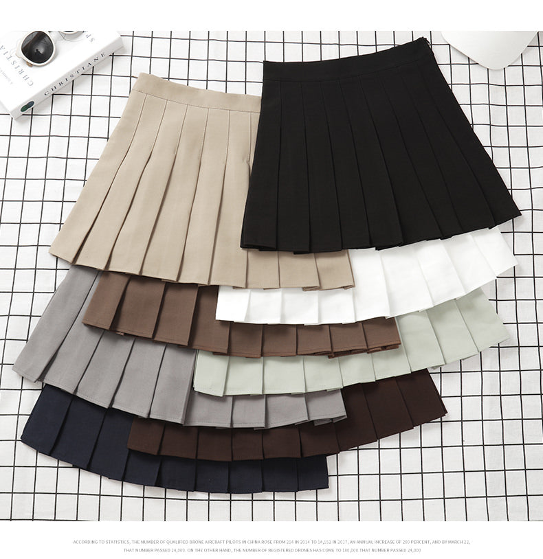 SKIRTING THE ISSUE™ |Trendy Cute Skirt for Ladies, Summer Clothes, Women's High Waist Harajuku Korean Style