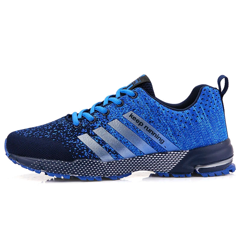 KEEP RUNNING™ new 2025 Men's and women's flats fashion casual sneakers couple walking shoes plus size breathable fitness running shoes men shoes