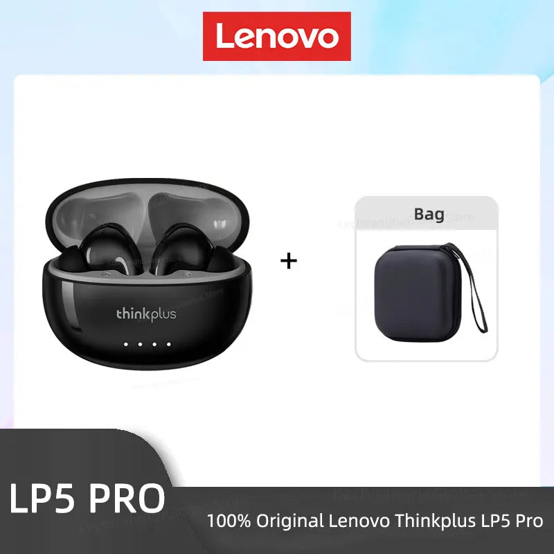 THINKPLUS™ LP5 PRO | Wireless Bluetooth 5.4 TWS Earbuds – High Fidelity Sound, Gaming & Sports Headset with Mic, Long Battery Life (2025)