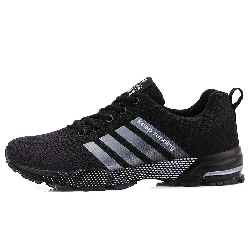 KEEP RUNNING™ new 2025 Men's and women's flats fashion casual sneakers couple walking shoes plus size breathable fitness running shoes men shoes