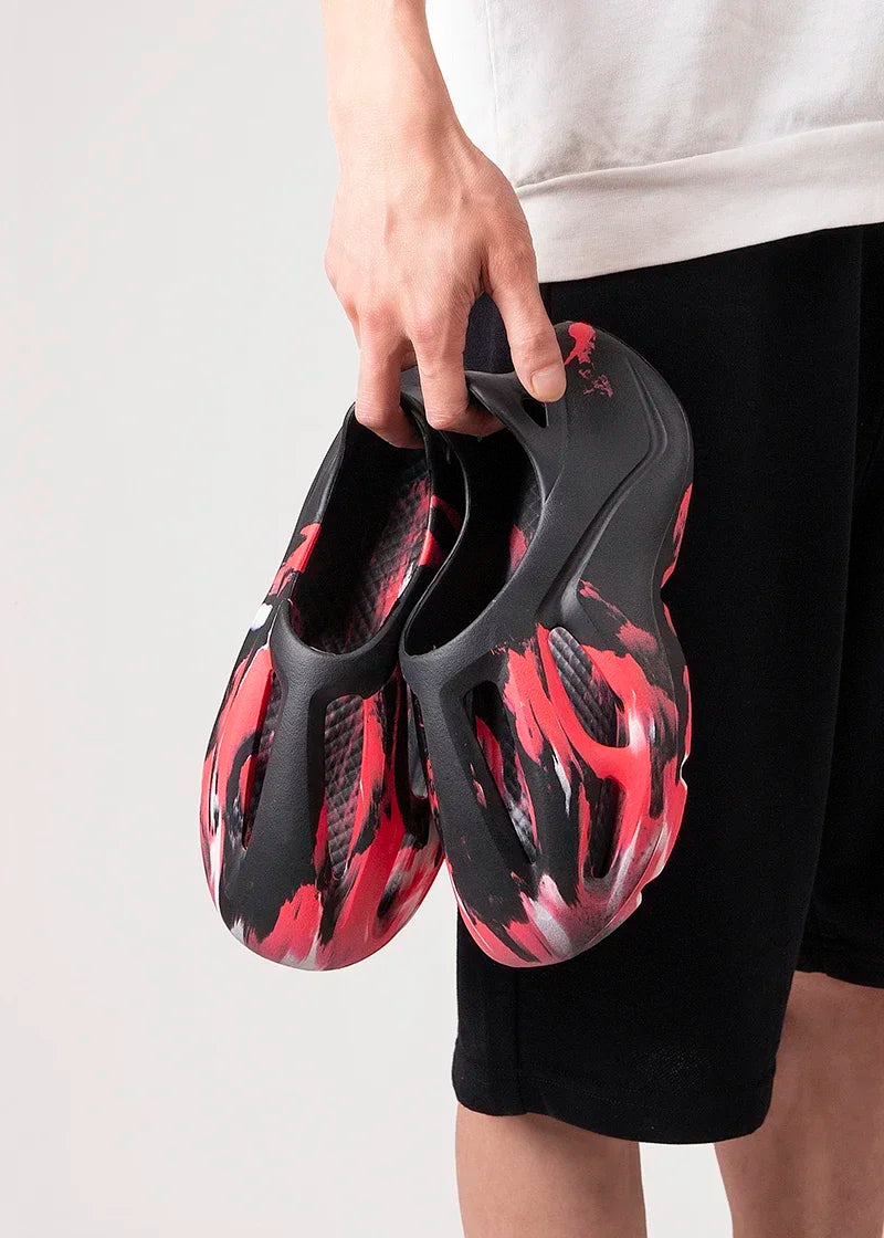 FLIPFLOP ™️Summe Men Women Slippers Camouflage Platform Outdoor Clogs Shoe Beach Sandals Male Soft EVA Indoor Home Slides Lover Flip Flops