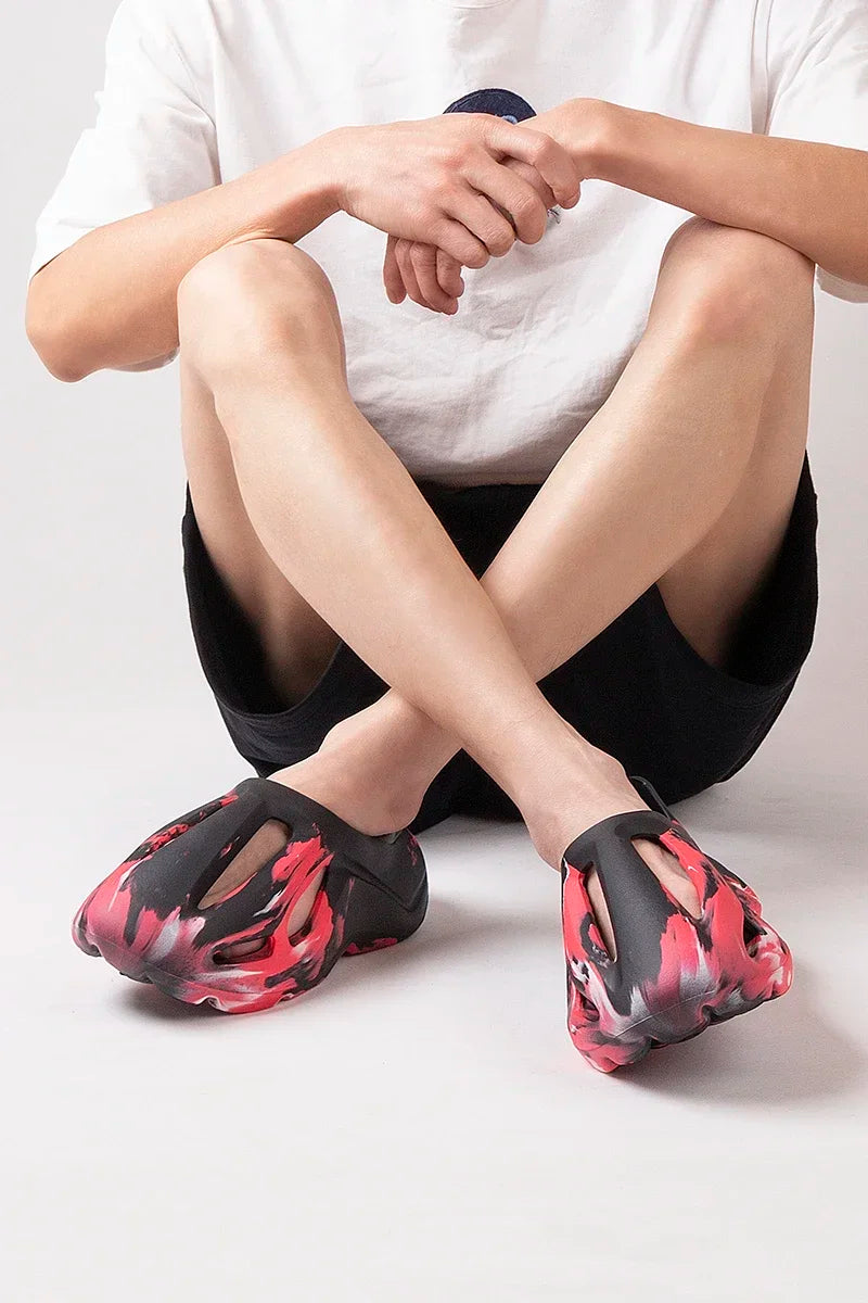 FLIPFLOP ™️Summe Men Women Slippers Camouflage Platform Outdoor Clogs Shoe Beach Sandals Male Soft EVA Indoor Home Slides Lover Flip Flops