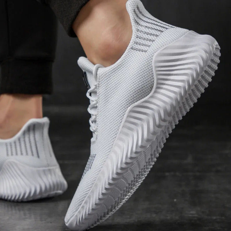 ASHORE™ Men's sneakers white Walking shoes running shoes men Casual shoes sneakers for men shoes Plus size 49 mens shoes tenis masculino