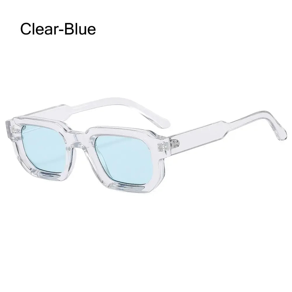KOOL FRAMES™️ Fashion Retro Small Square Frame Sunglasses Women Shades UV400 Protection Vintage Punk Men Outdoor Sports Y2K Sunglasses