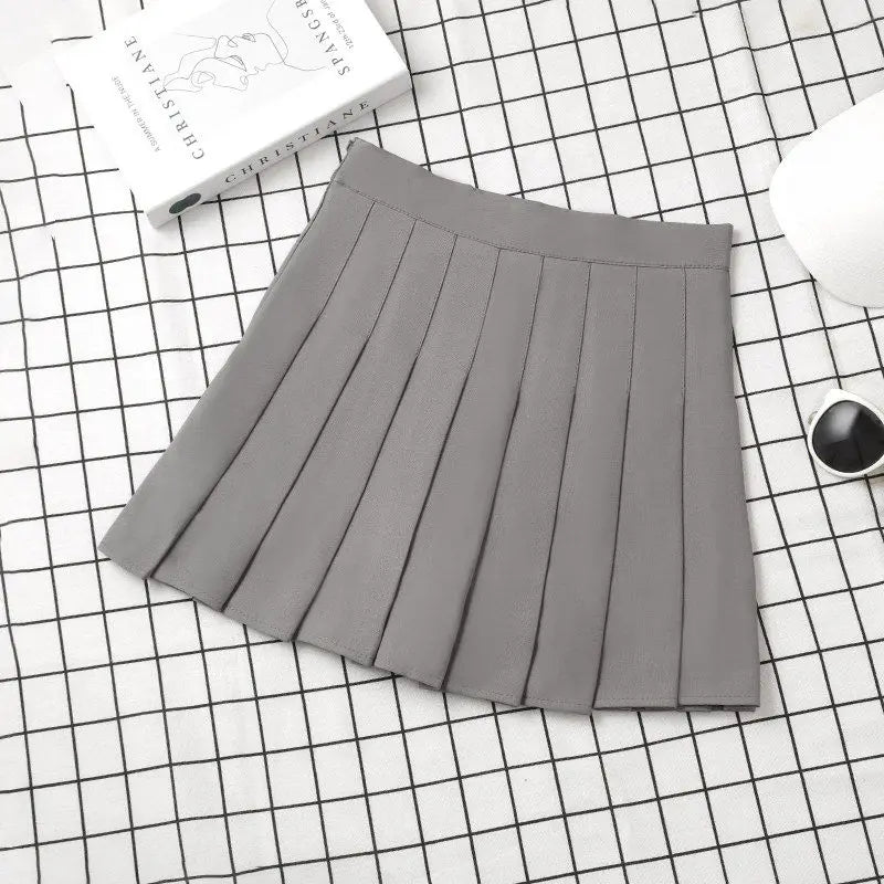 SKIRTING THE ISSUE™ |Trendy Cute Skirt for Ladies, Summer Clothes, Women's High Waist Harajuku Korean Style