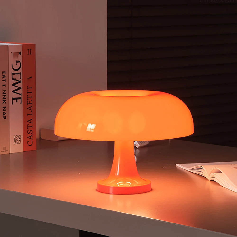 MUSHAMP™ Stunning Mushroom Table Lamp, Modern Bauhaus Art, Bedroom Bedside Table Lamp, Danish Designer Decorative Table Lamp