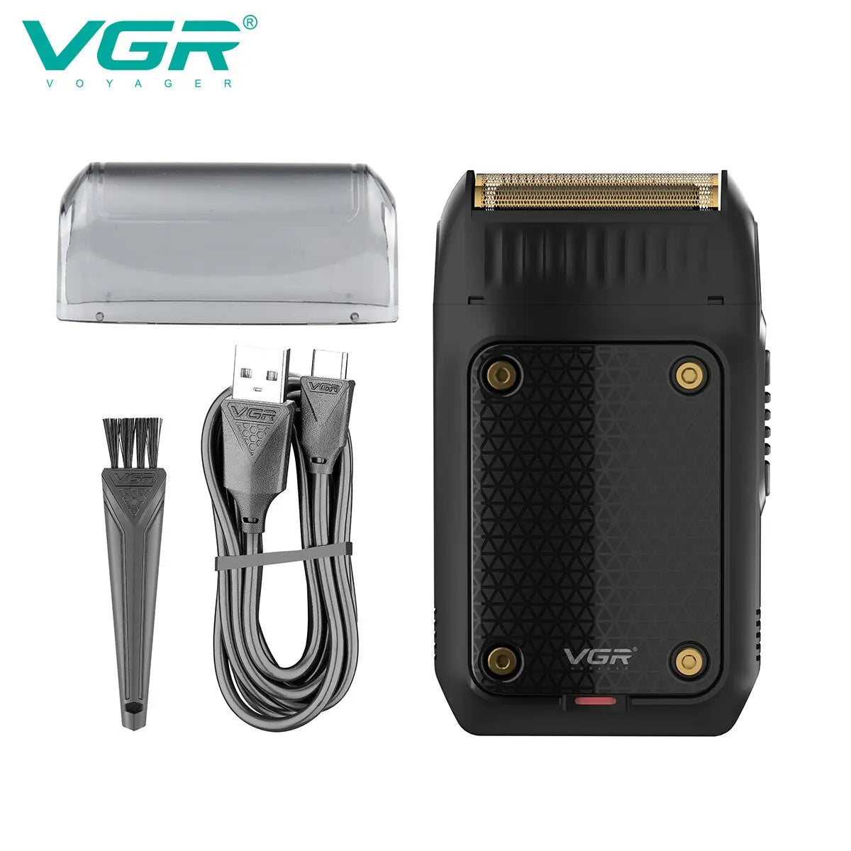 VGR Cut Shaver™ professional Razor Electric Shaving Machine Portable Beard Trimmer Rechargeable Razor Mini Shaver for Men V-353