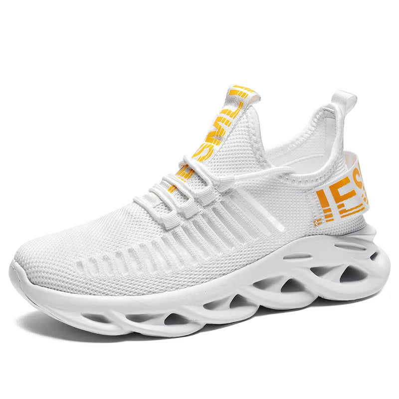 FOOTLUX™ Men Shoes Comfortable Sneakers Breathable Running Shoes for Women Mesh Tennis Sports Shoes Outdoor Air Waling Casual