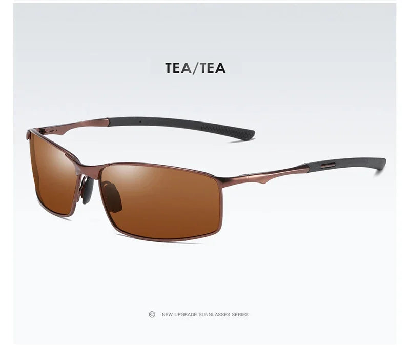 AORON™️Polarized Sunglasses Men's/Women Driving Mirror Sunglasses Metal Frame Goggles UV400 Anti-Glare Sunglasses Wholesale