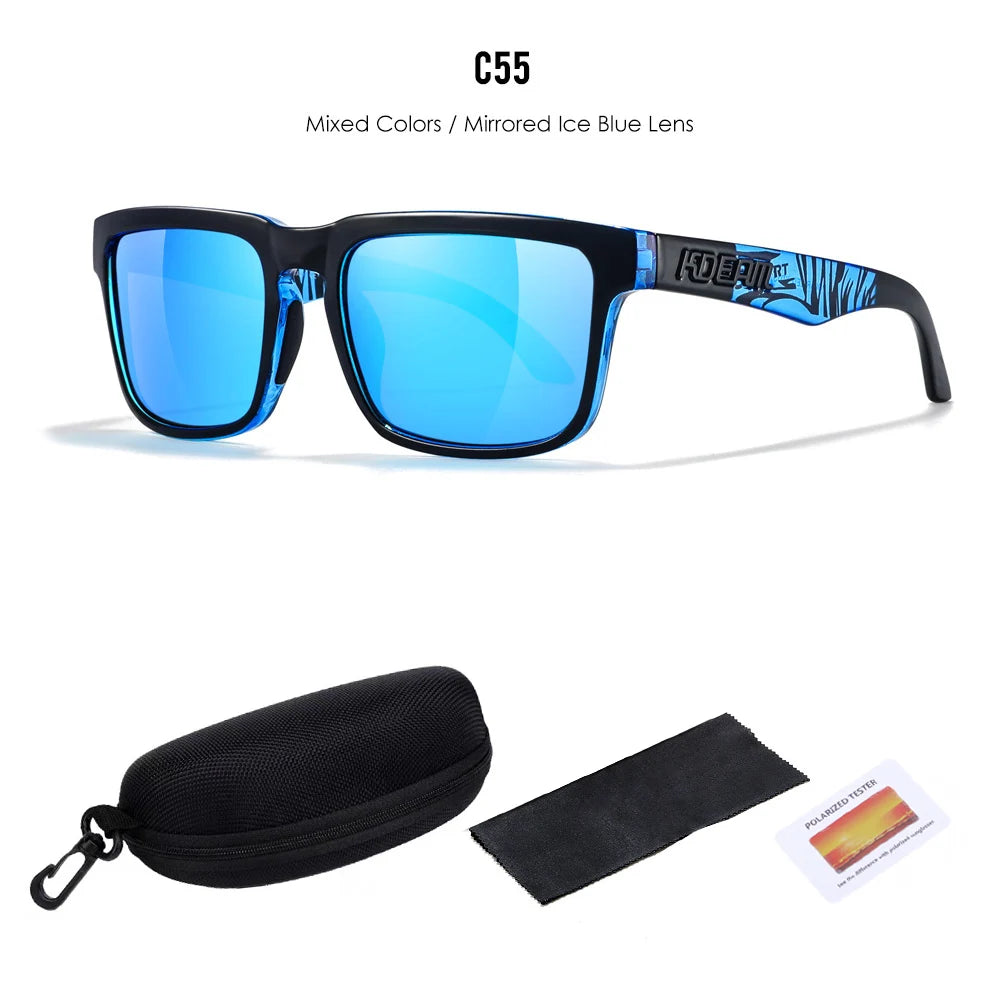 2025 KDEAM™️ Polarized Sunglasses for Men Women Fashion Unisex Brand Trendy Outdoor Eyewear for Couple Mirror red lens