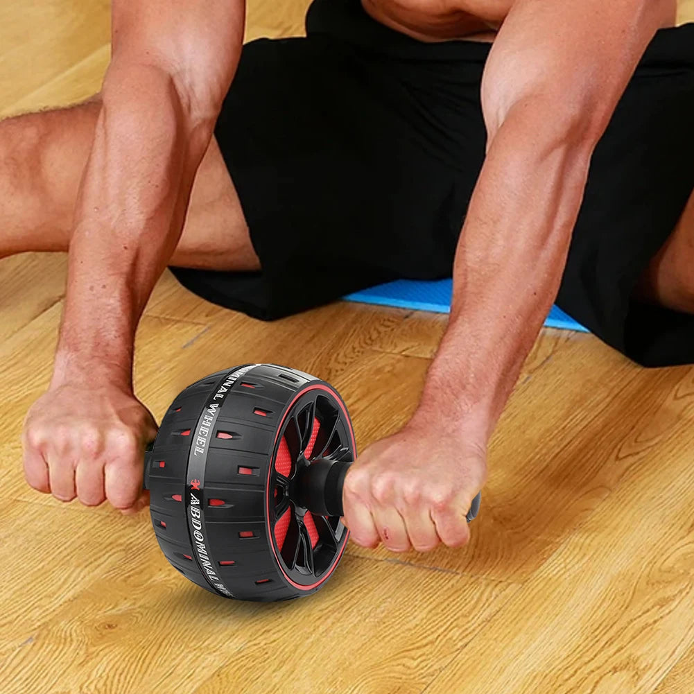 ABEX™AB Roller Slide ABS Exercise, Abs Workout Wheel Roller Home Non-Slip Training Equipment No Noise Gym Strength Workouts ABS Roller