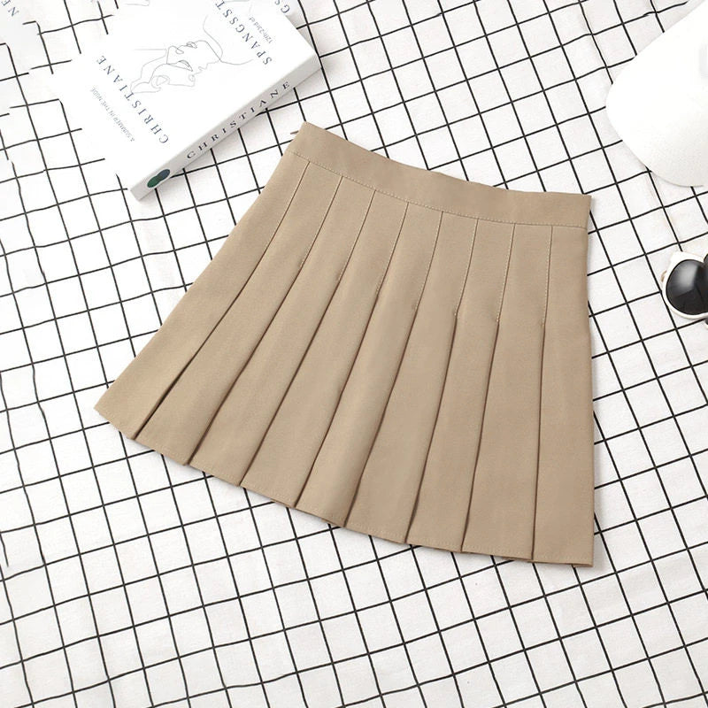 SKIRTING THE ISSUE™ |Trendy Cute Skirt for Ladies, Summer Clothes, Women's High Waist Harajuku Korean Style