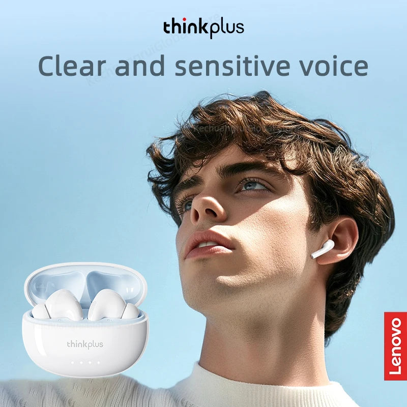 THINKPLUS™ LP5 PRO | Wireless Bluetooth 5.4 TWS Earbuds – High Fidelity Sound, Gaming & Sports Headset with Mic, Long Battery Life (2025)