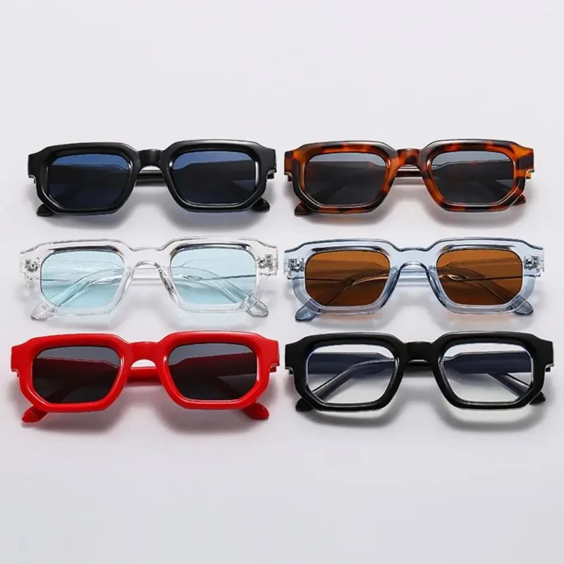 KOOL FRAMES™️ Fashion Retro Small Square Frame Sunglasses Women Shades UV400 Protection Vintage Punk Men Outdoor Sports Y2K Sunglasses