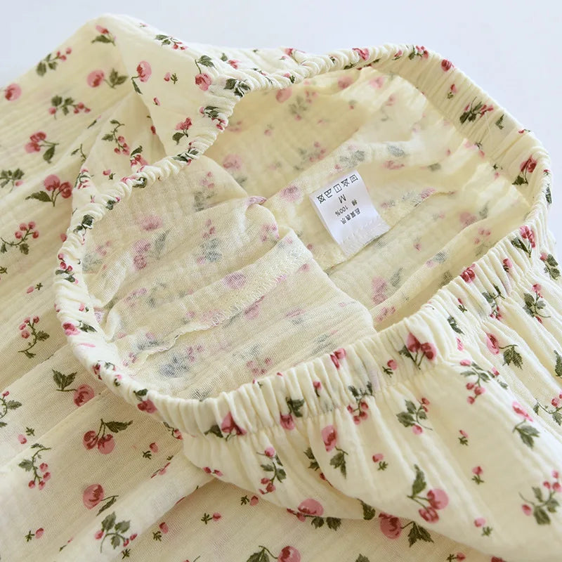 Relax in Style™️ – 100% Cotton Pajama Set for Ultimate Comfort 2025 Spring and Autumn