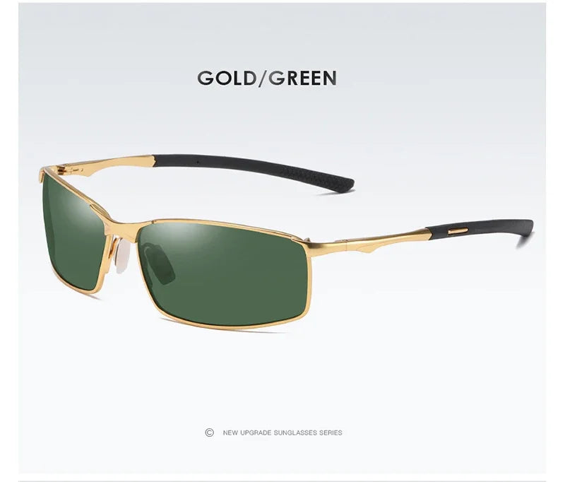AORON™️Polarized Sunglasses Men's/Women Driving Mirror Sunglasses Metal Frame Goggles UV400 Anti-Glare Sunglasses Wholesale