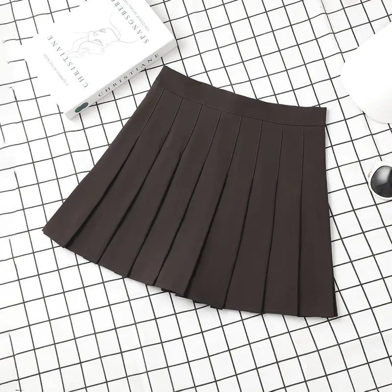 SKIRTING THE ISSUE™ |Trendy Cute Skirt for Ladies, Summer Clothes, Women's High Waist Harajuku Korean Style