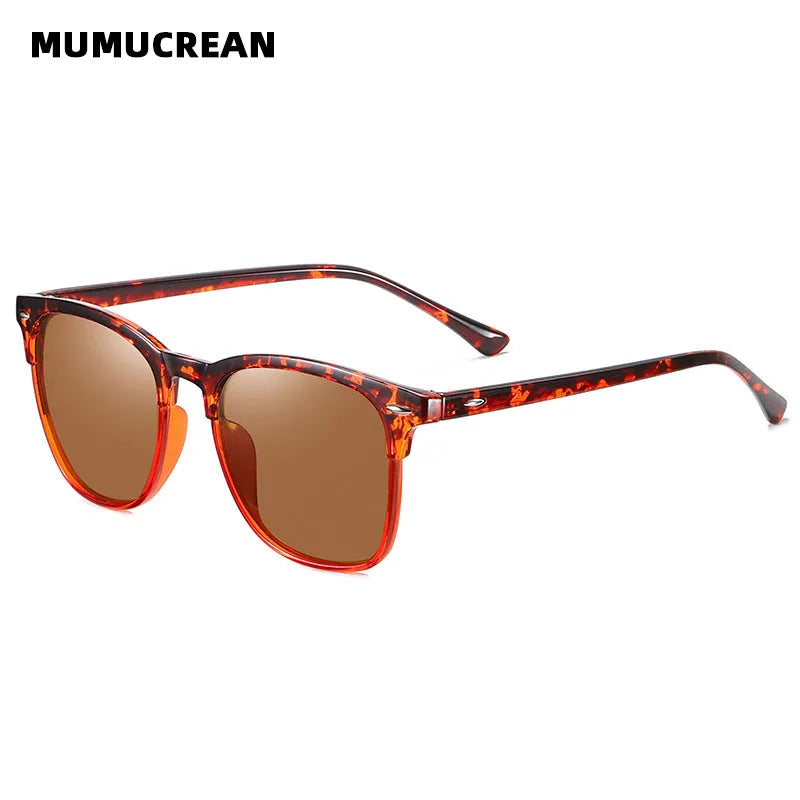 MIRO™ New Polarized Sunglasses, Classic Retro Men Sunglasses, Outdoor Sunglasses, UV400 Plastic Square Trending Shades Eyewear