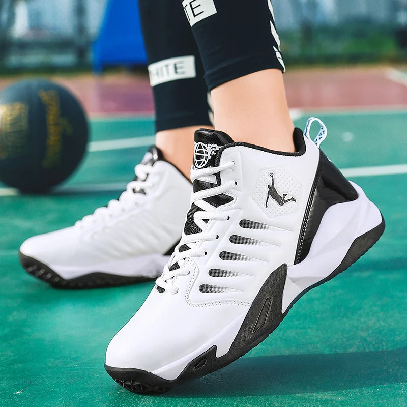 EASYFIT™ Shoes Leather Men's Sneaker Men Non-Slip Training Basketball Shoe Breathable Gym Training Athletic Basketball Sneakers For men and Women