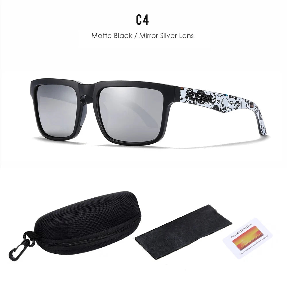 2025 KDEAM™️ Polarized Sunglasses for Men Women Fashion Unisex Brand Trendy Outdoor Eyewear for Couple Mirror red lens
