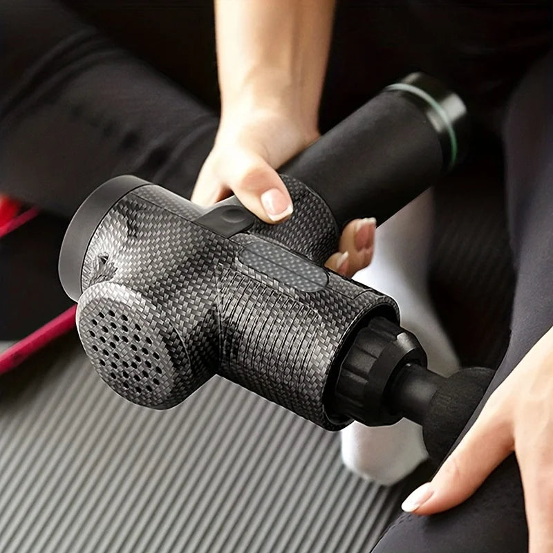 FODRK™ | Electrical Massage Gun, for Body, Neck, Back, Shoulder, etc. Deep Tissue Muscle Relaxation Fitness Tool