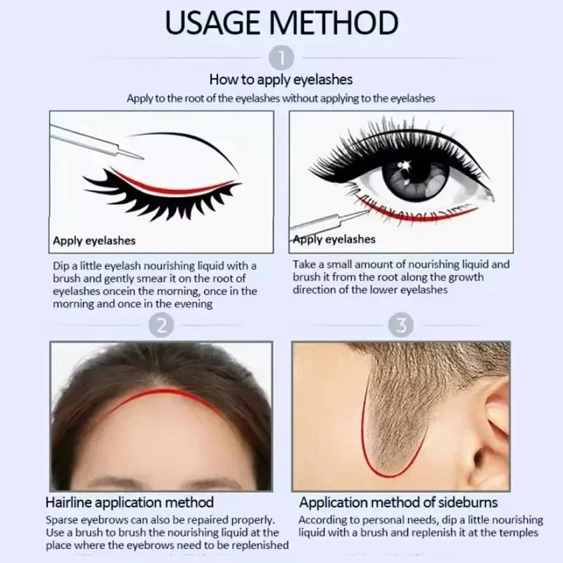 LASHGROW™ |Fast Eyebrow/Lash Growth Serum, Anti Hairs Loss Product, Letting You Have a Fuller and Thicker Eyebrows and Lashes, Lengthening Serum