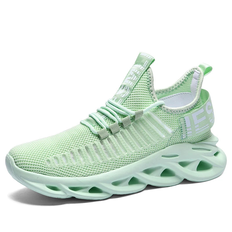 FOOTLUX™ Men Shoes Comfortable Sneakers Breathable Running Shoes for Women Mesh Tennis Sports Shoes Outdoor Air Waling Casual
