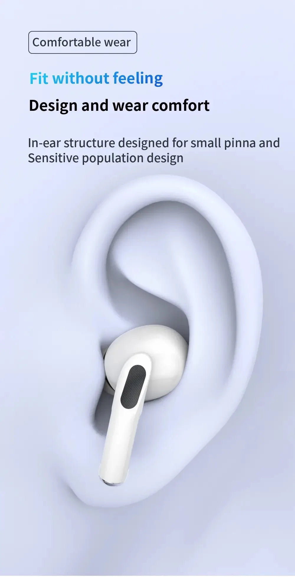 SCELTECH™ |Bluetooth 5.3 Wireless Noise-Cancelling Air buds Perfect for Music, Gaming, etc.