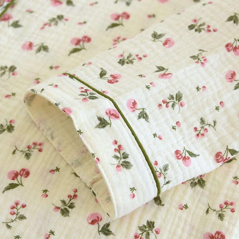 Relax in Style™️ – 100% Cotton Pajama Set for Ultimate Comfort 2025 Spring and Autumn