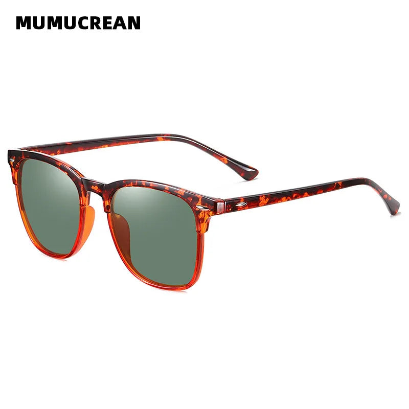 MIRO™ New Polarized Sunglasses, Classic Retro Men Sunglasses, Outdoor Sunglasses, UV400 Plastic Square Trending Shades Eyewear