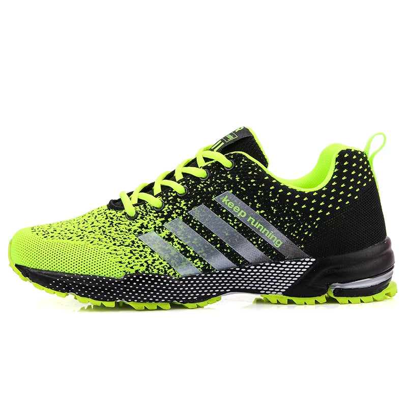 KEEP RUNNING™ new 2025 Men's and women's flats fashion casual sneakers couple walking shoes plus size breathable fitness running shoes men shoes