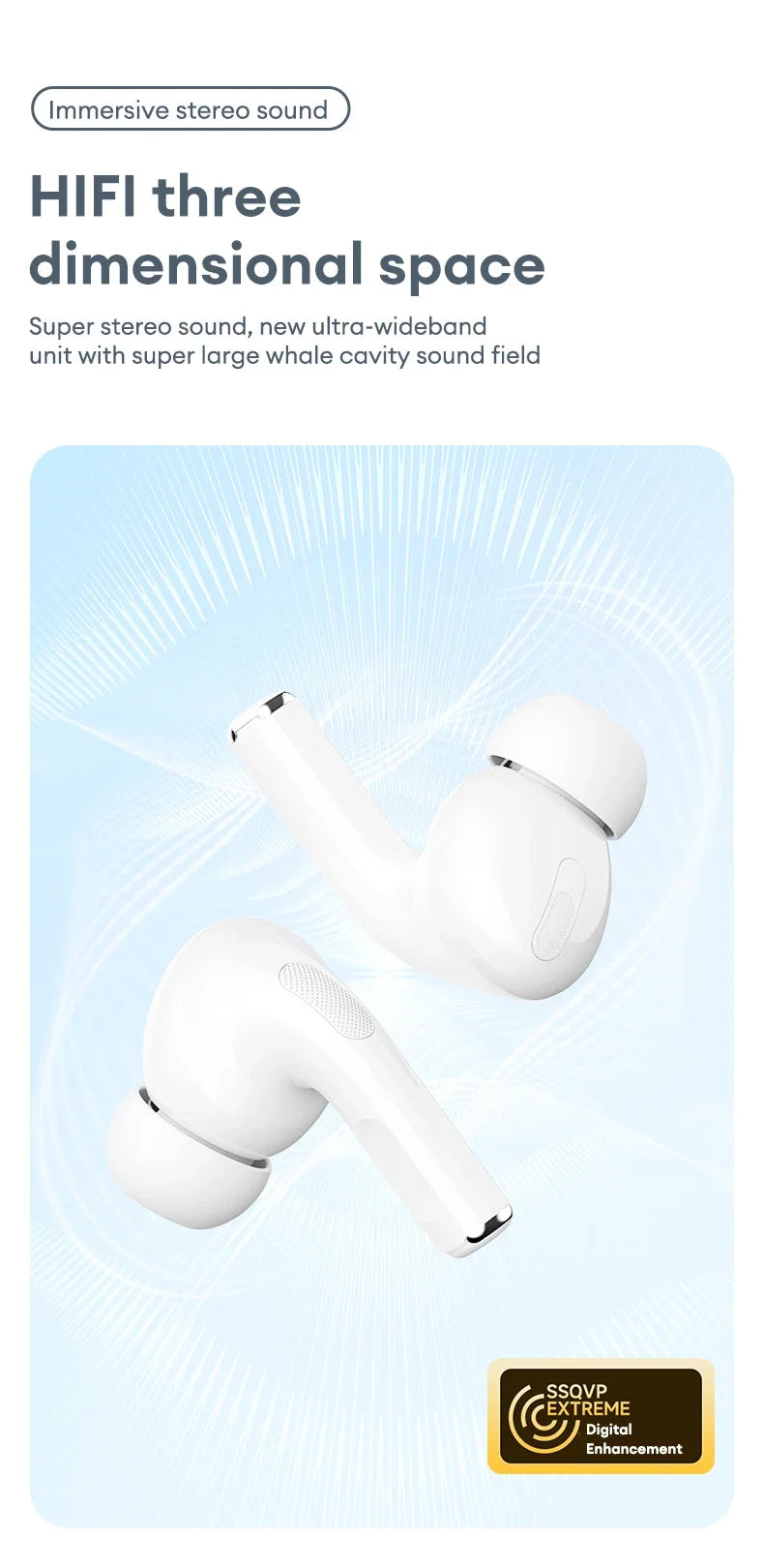 THINKPLUS™ LP5 PRO | Wireless Bluetooth 5.4 TWS Earbuds – High Fidelity Sound, Gaming & Sports Headset with Mic, Long Battery Life (2025)