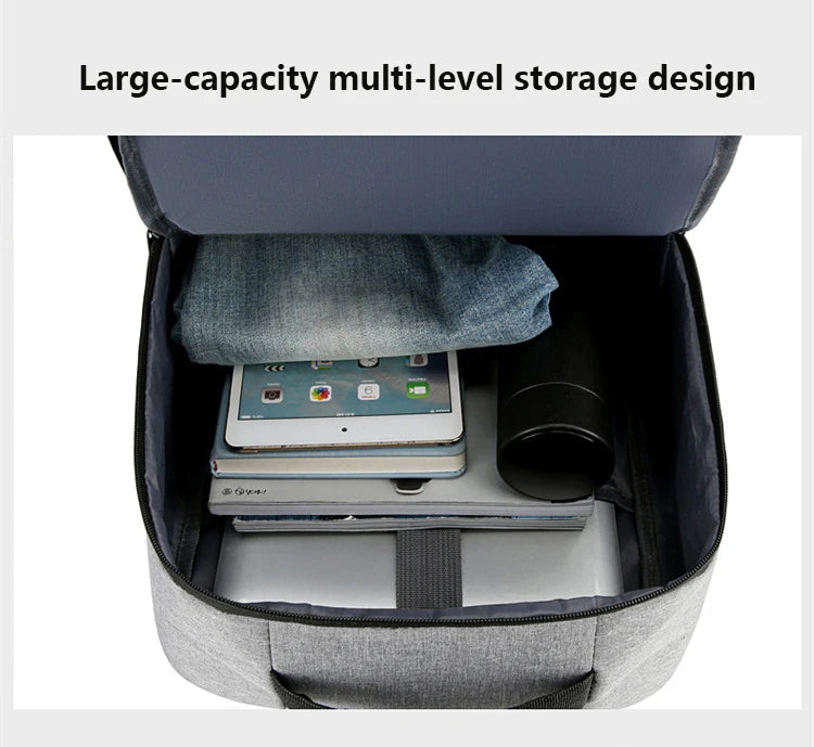 GO Gear; Waterproof Backpack Men /woman/business  USB School Backpacks 15.6 Inch Laptop Backpack Large Capacity Bagpacks for Men Back Pack Bags