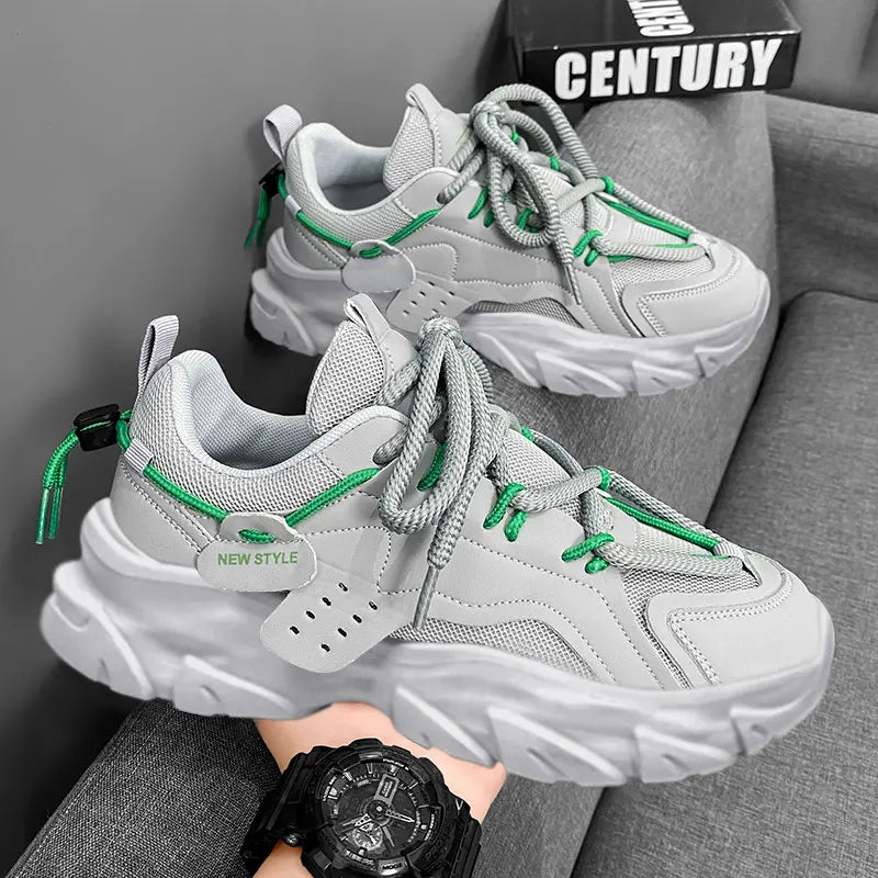 LETCOMFIT™| Men's Breathable Thick Soled Casual Shoes, Outdoor Sneakers for Running, Can Use During all Seasons
