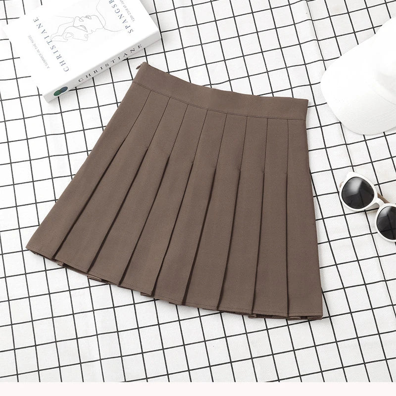 SKIRTING THE ISSUE™ |Trendy Cute Skirt for Ladies, Summer Clothes, Women's High Waist Harajuku Korean Style