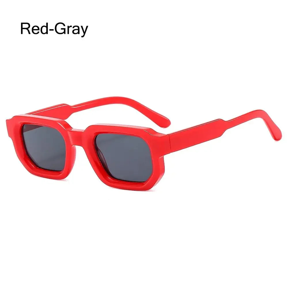 KOOL FRAMES™️ Fashion Retro Small Square Frame Sunglasses Women Shades UV400 Protection Vintage Punk Men Outdoor Sports Y2K Sunglasses