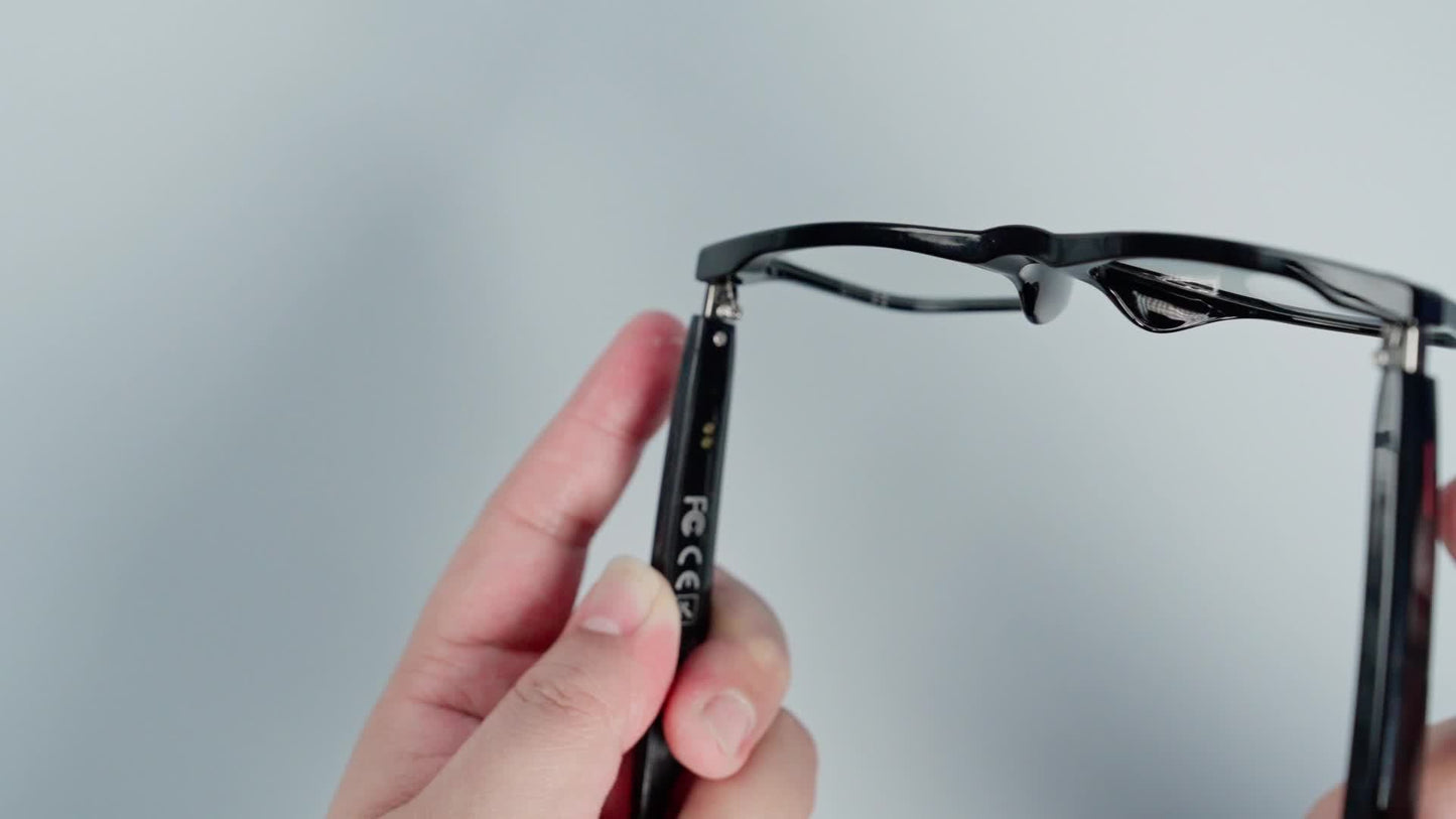 LIFEBEE™️ 2025 New Translator Smart wireless Glasses, multifunctional 100+ languages Translation Smart Wireless Anti-blue Glasses with Wireless Call, Music Playback, 100+ Languages Face-to-Face & Simultaneous Video Voice