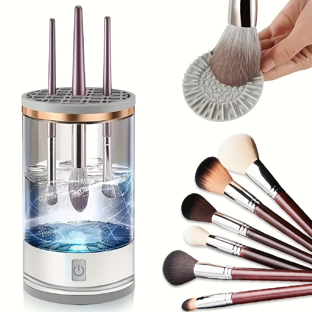 DEEP CLEAN™️Electric Makeup Brush Cleaner Gadget Quick & Efficient, Portable Design,