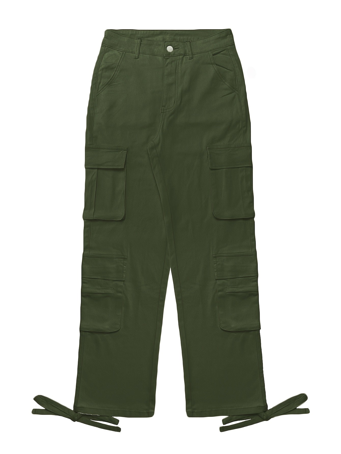 BAGGIES™ |Street Hip-hop Style Low Waist Multi Pocket Workwear Casual Denim Workwear Pants