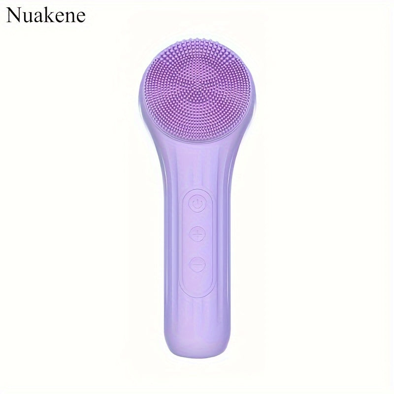 HYDRI ™Electric Facial Cleanser Brush, Silicone Face Scrubber, Face Wash Brush for Men & Women,