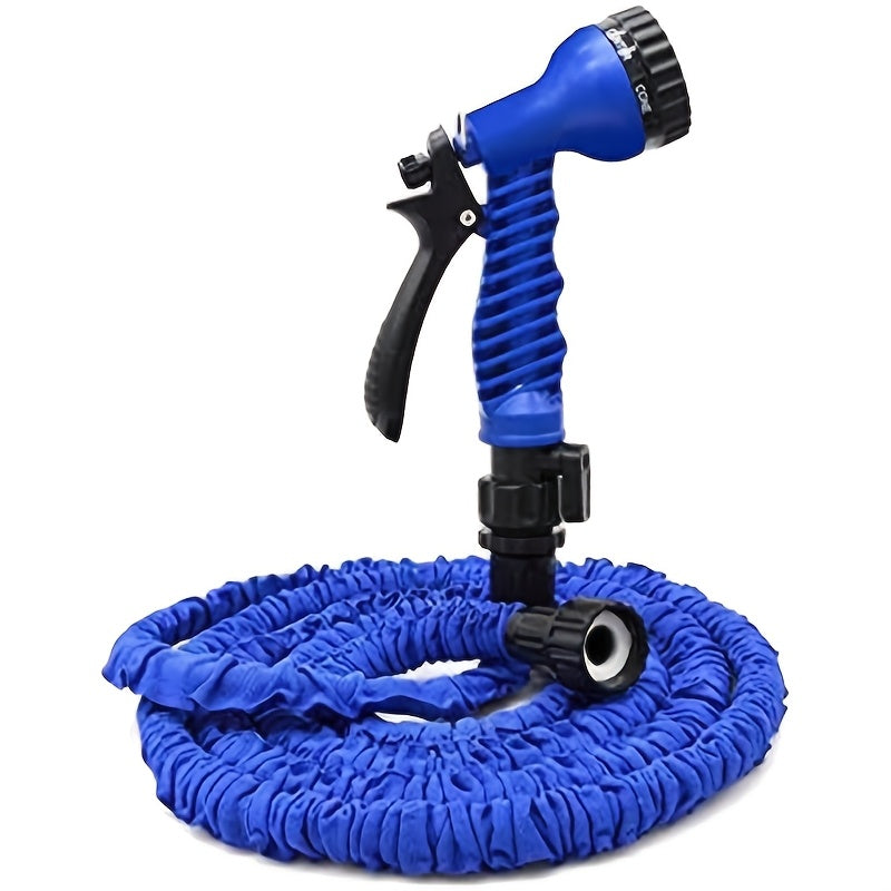 HOZZLE ™100ft Expandable Garden Hose with Multi-Function Spray